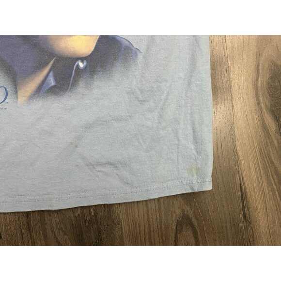 Vintage Elvis T Shirt Medium Blue Y2k Presley Music Rock n Roll Band - WEAR - Picture 5 of 8